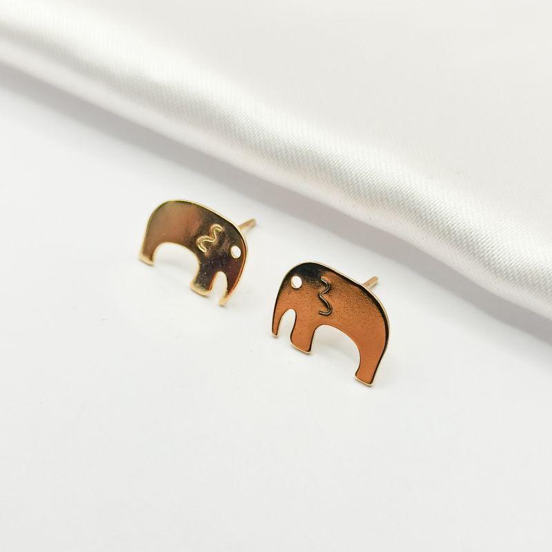 BRINCO DOURADO MAMUTE LISO