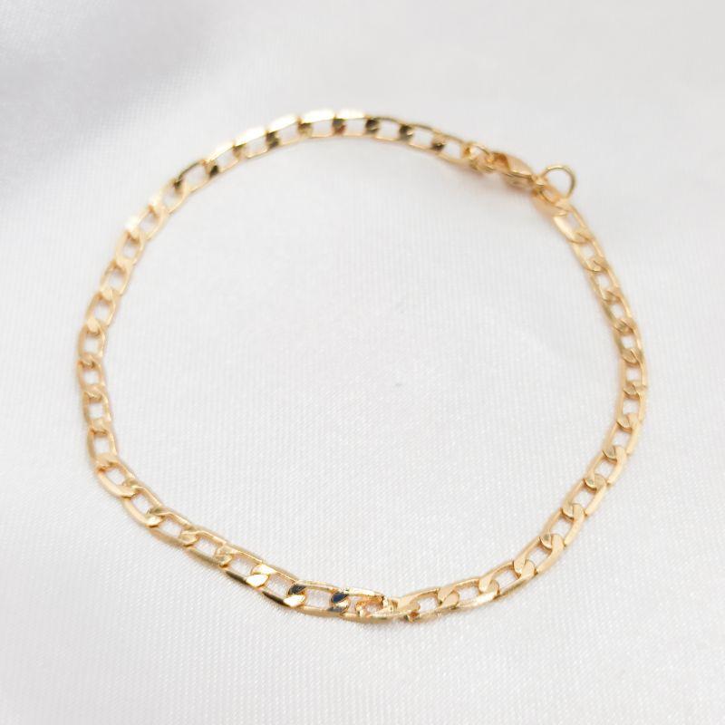 PULSEIRA DOURADA ELO GRUMET